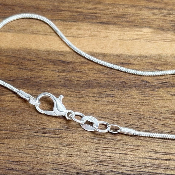 Honey Dahlia & Green Turquoise Pendant Jewelry Set Sterling Silver 925 - Picture 4 of 9